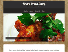 Tablet Screenshot of kinaraurbaneatery.com